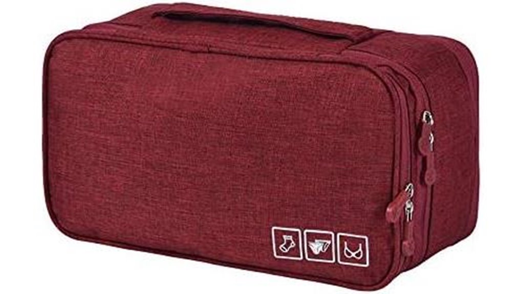 Best Bra and Underwear Organizers for Travel: Flat, Structured 12 sacstar women s travel organizer