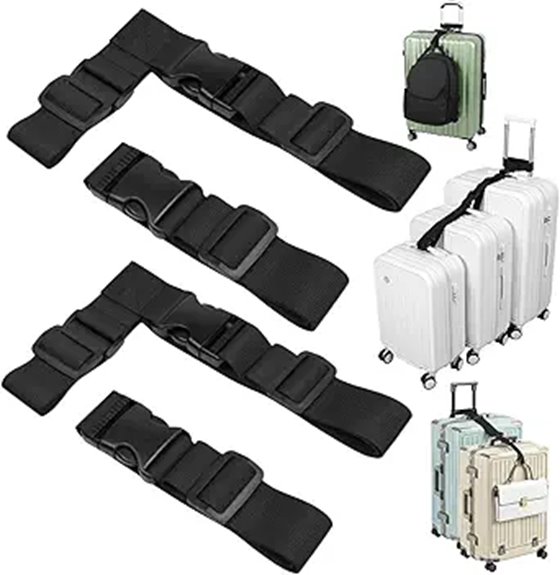 sadnyy 4 pack adjustable straps