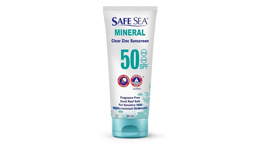 Top Travel Sunscreens Sensitive Skin Can Trust (No Sting) 5 safe sea zinc spf50