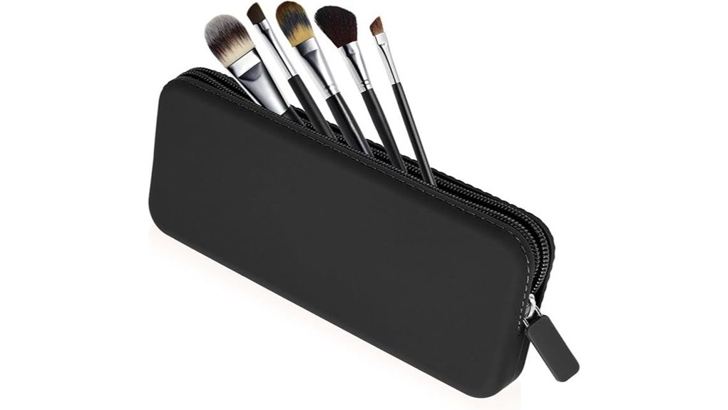 sakolla silicone brush zipper