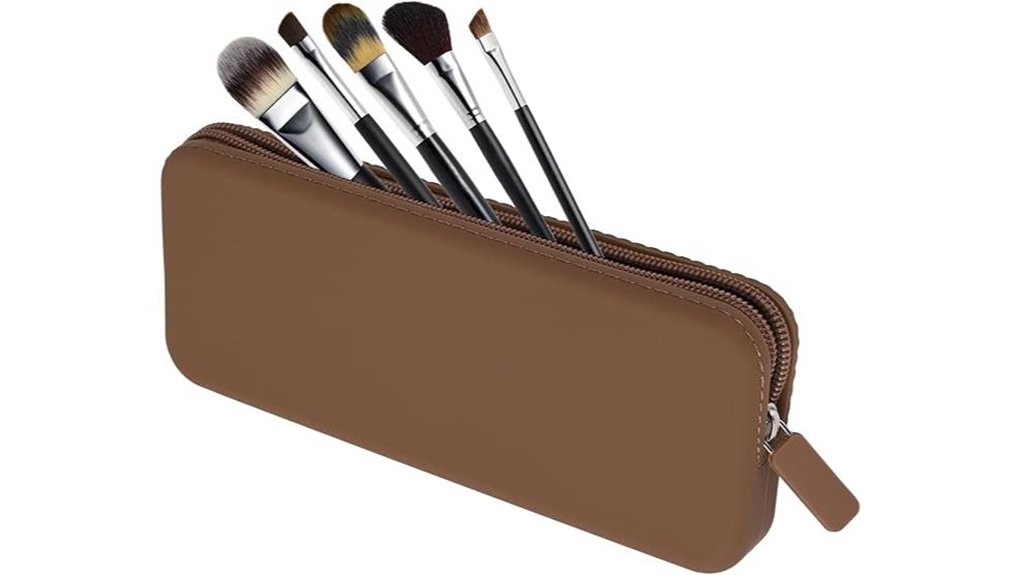 sakolla zippered silicone brush