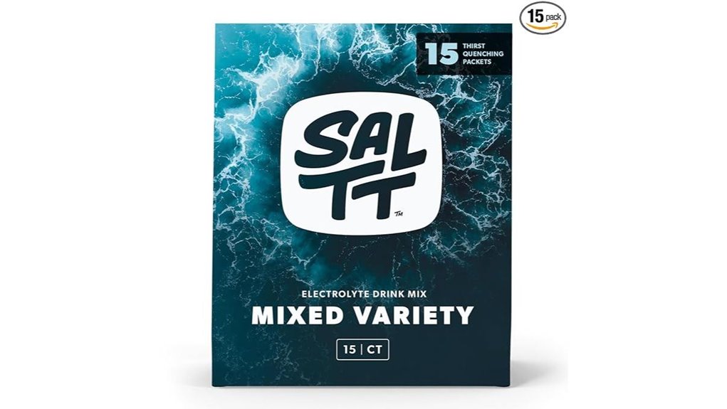 Best Electrolyte Packs for Hot Destinations: Travel Stick Packs 7 saltt vegan gluten free 15 packet