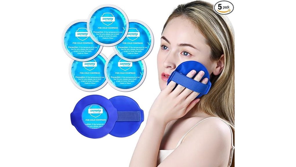 Mini Cold Packs for Travel: Reusable Gel Gear That Keeps Cool 11 samply five pack gel packs