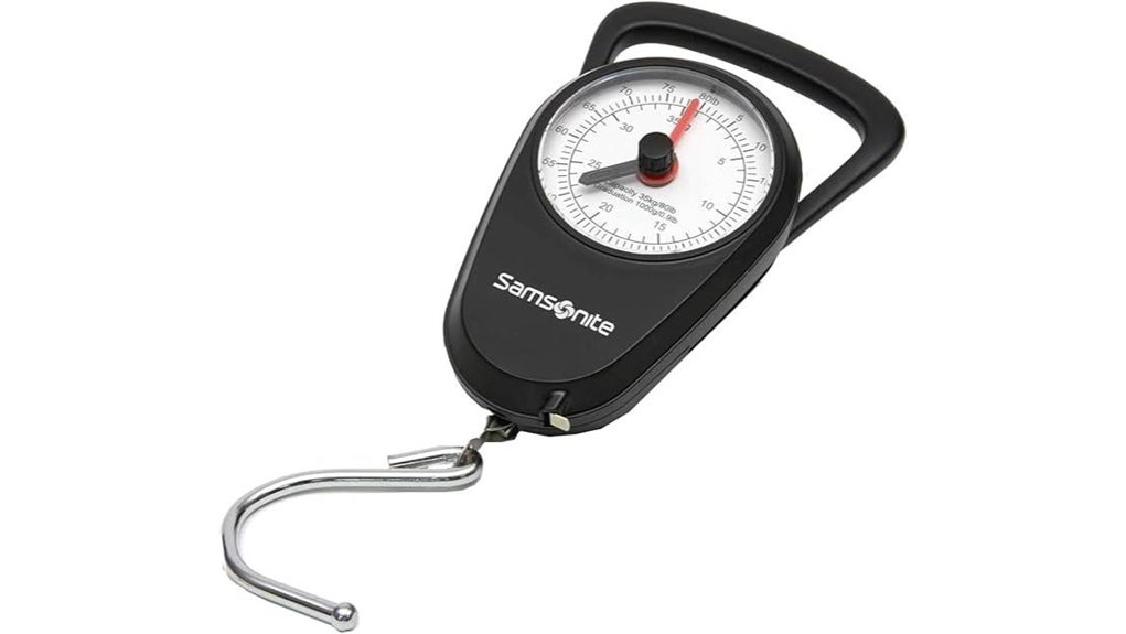 samsonite black manual scale
