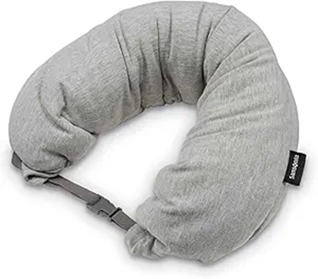 Travel Neck Pillows for Window Seats (Support Without Bulk) 9 samsonite microbead neck pillow