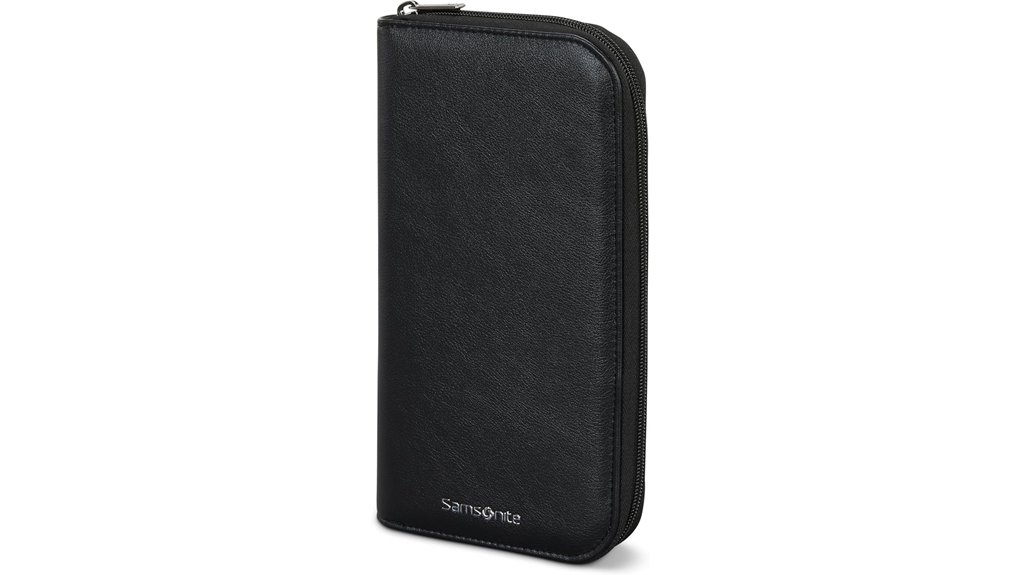 samsonite zip travel wallet