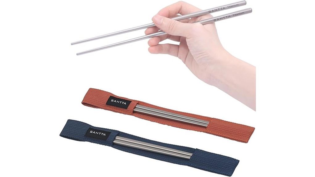 santta titanium chopsticks case