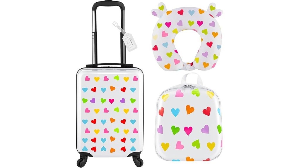 Kids Luggage That Actually Rolls Well (Not Just Cute) 11 sanwuta 17 inch kids suitcases