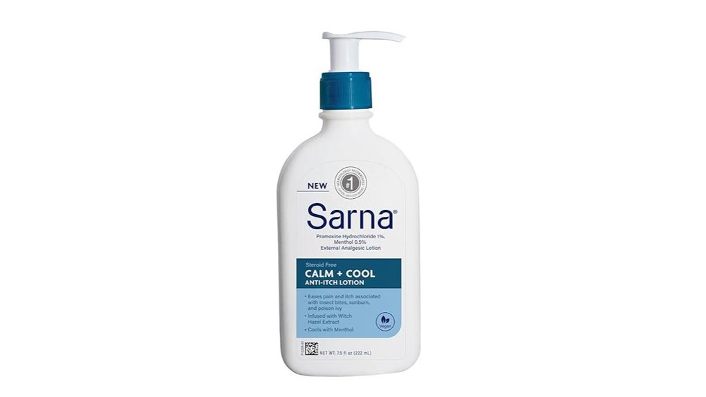 Travel Anti-Itch Products That Deliver Non‑Greasy Relief 6 sarna cooling anti itch lotion