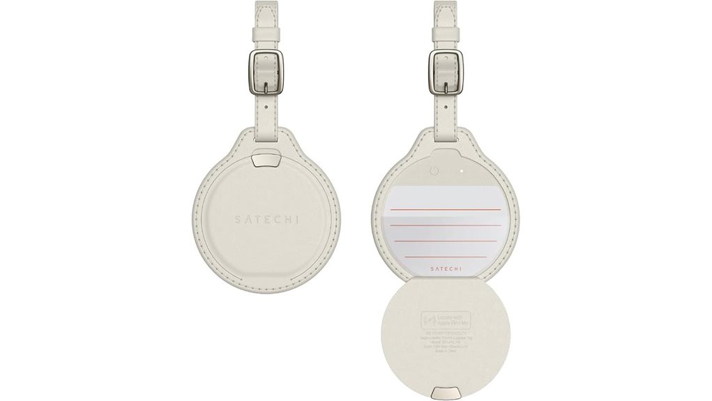 Luggage Trackers With Loud Find Alerts (Crowded Carousel) 1 satechi findall smart sand