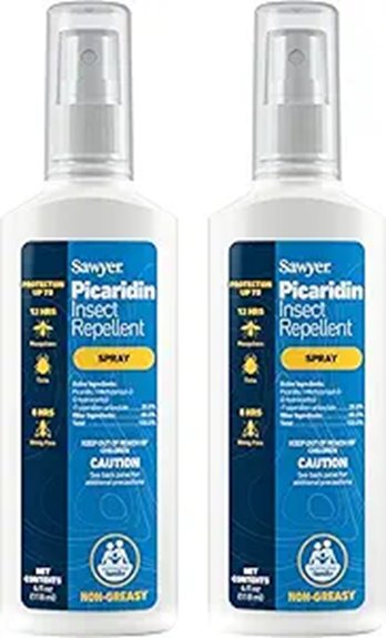 Top-Rated Insect Repellent Lotions for Travel—No Aerosol 8 sawyer picaridin 4oz pair