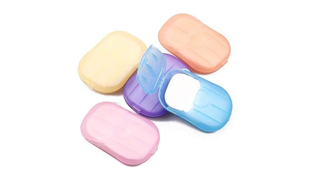Travel Dish Soap Sheets: Tiny, Useful Cleaners for On-the-Go 7 scented soap paper pack