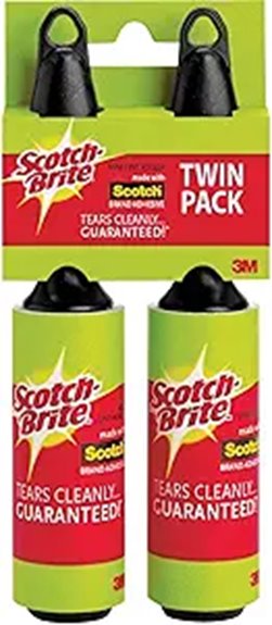scotch brite white mini rollers