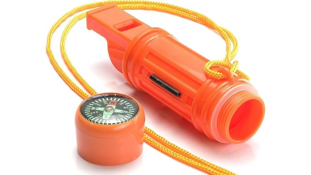 Bursting Alerts: Must‑Have Whistle + Compass Combos for Hikers 4 se 5 in 1 orange compass