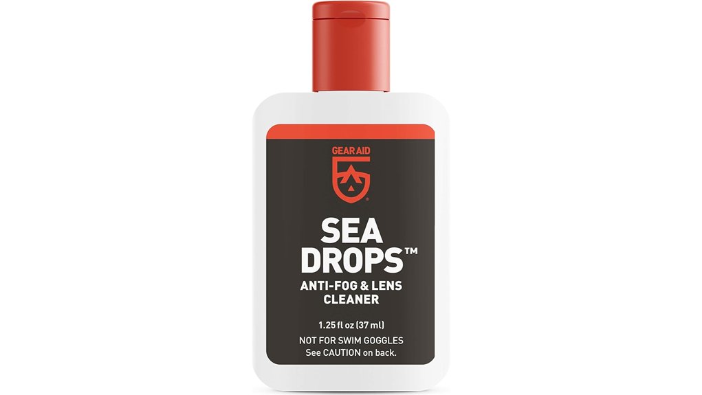 sea drops anti fog cleaner