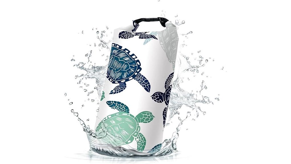 Best Beach Dry Bags for Memorable Boat Trips 8 sea turtle roll top drybag