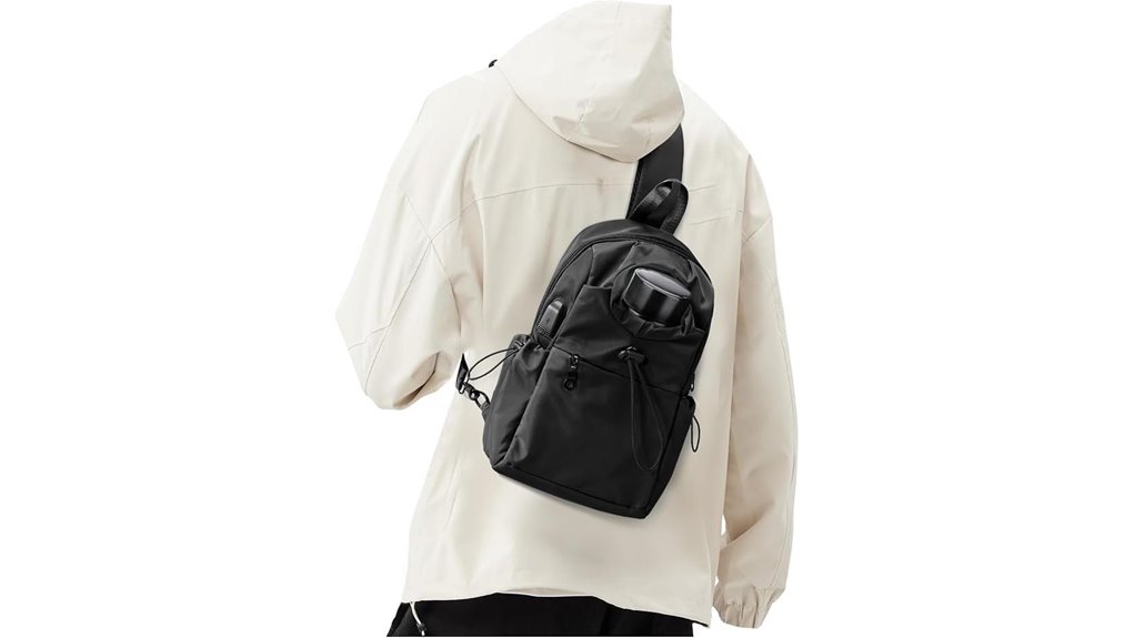 Top Sling Bags for Airports – Keep Essentials Handy 8 seafew black anti theft sling