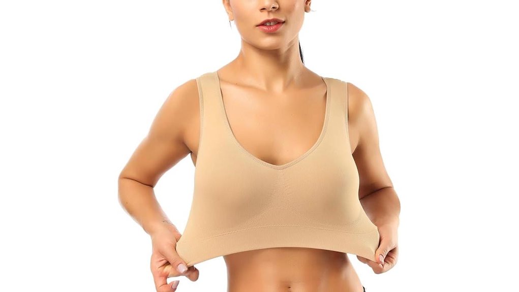 Travel Bras for Hot Climates That Offer Breathable Support 1 seamless yoga bra pads