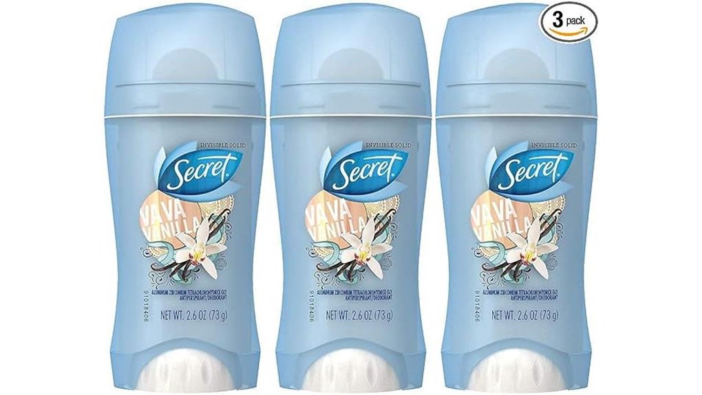 secret vanilla solid antiperspirant