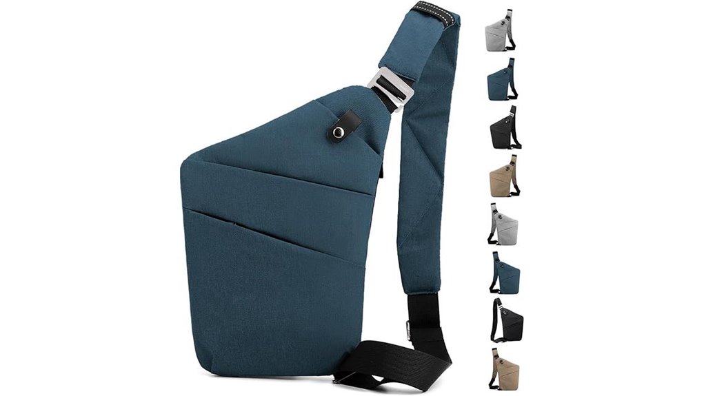 secure crossbody travel bag
