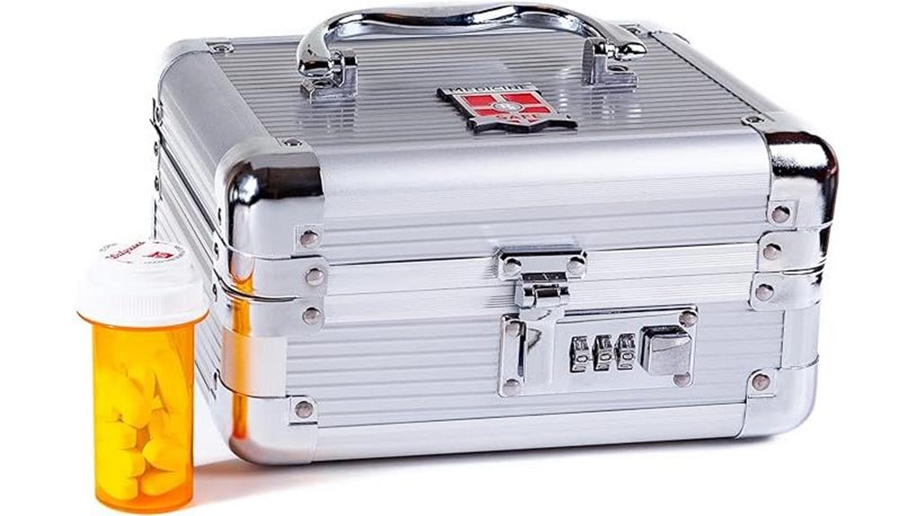Best Travel Pill Cases With Child-Resistant Latches (Safe Lids) 11 secure portable medication carrier