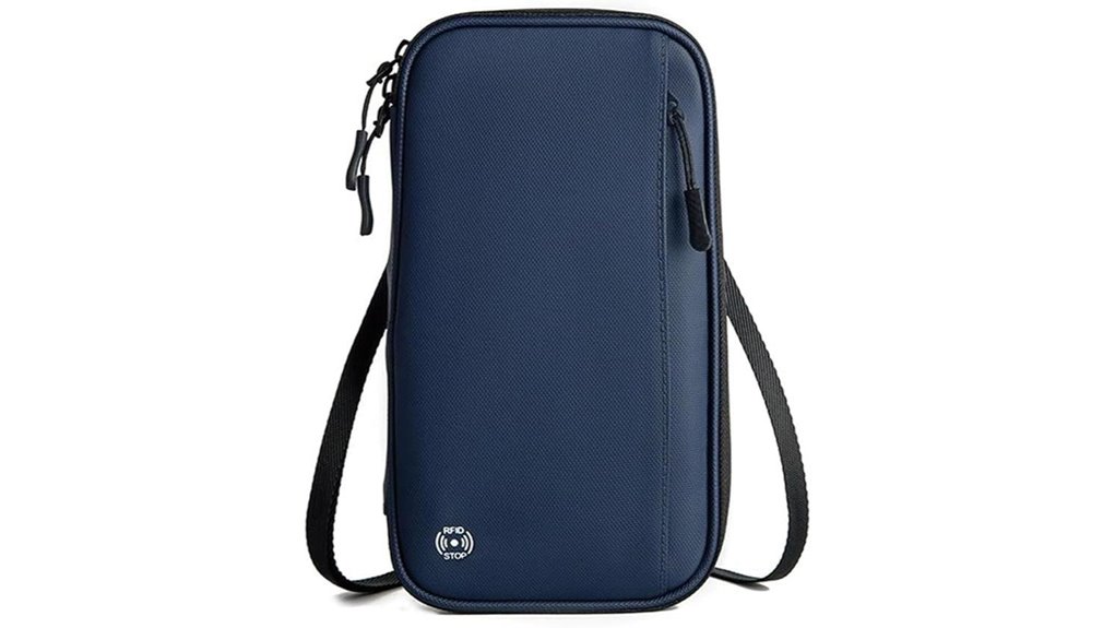 secure rfid blocking passport holder