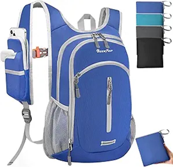 Packable Daypacks for Theme Parks—Light, Organized Adventure 14 seektop 12 15l waterproof daypack