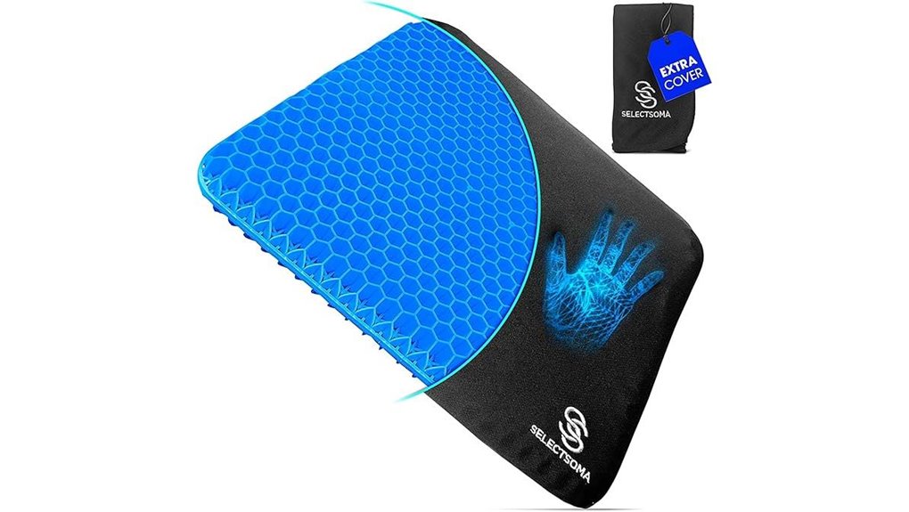Best Travel Seat Cushions to Ease Tailbone Pain (Gel vs Foam) 4 selectsoma double thick seat cushion