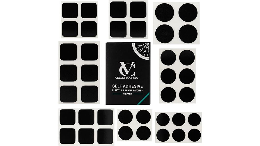 Must‑Have Patch Kits for Travel Cycling (Self‑Adhesive) 1 self adhesive bike puncture kit