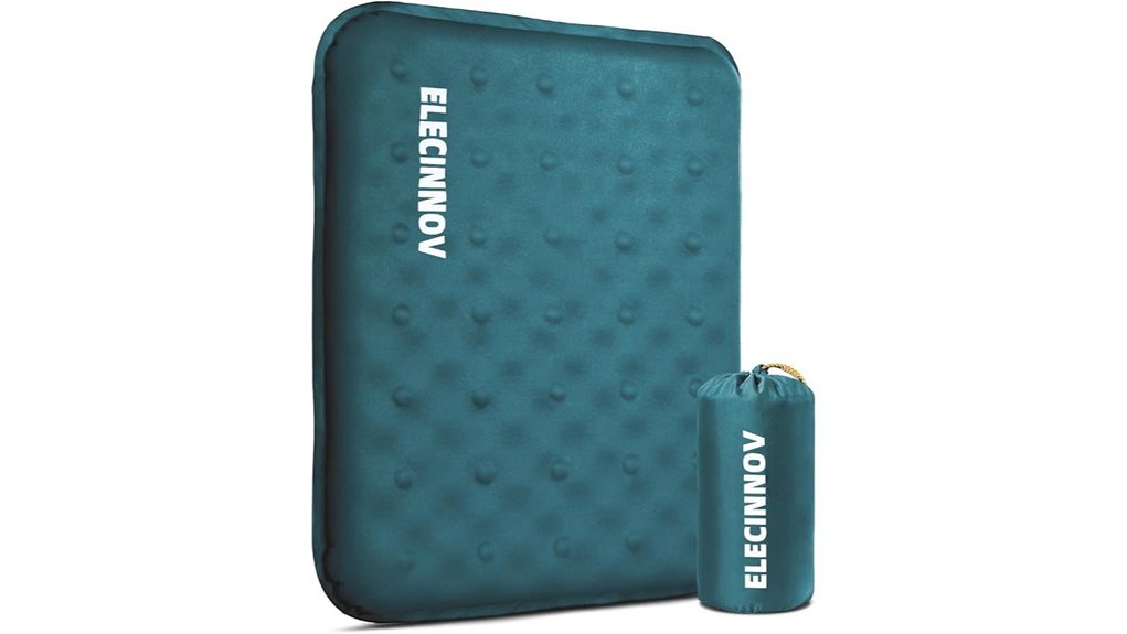 self inflating memory foam cushion