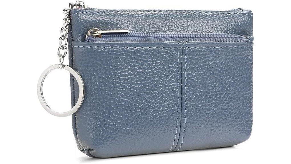 Best Coin Purses for Quick Pay That Clip Inside Bags 7 sendefn leather coin card