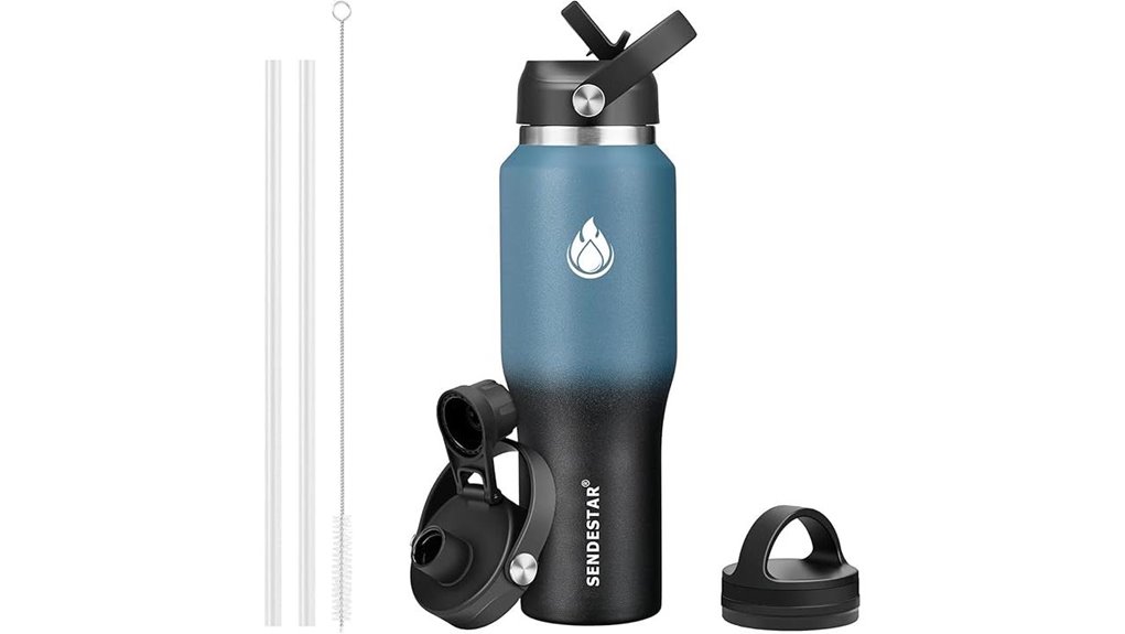Best Insulated Water Bottles That Fit Cup Holders 9 senestar 40oz vacuum bottle