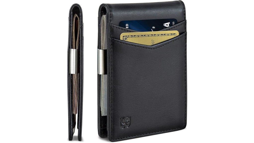 Slim, Secure Money Clip Wallets That Travelers Love 10 serman rfid blocking money clip