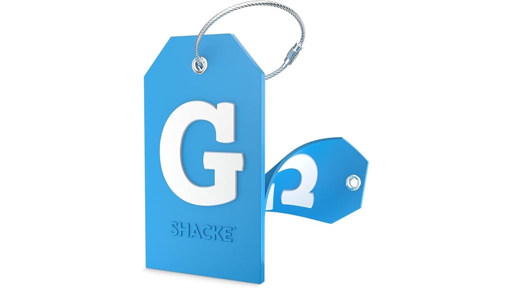 shacke initial privacy teal