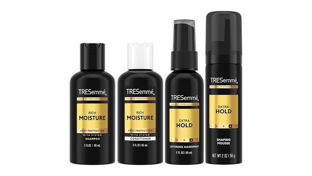 shampoo conditioner sprays mousse