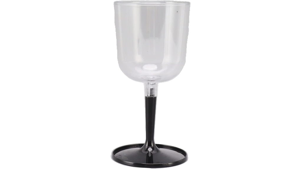 Best Foldable Picnic Wine Glasses for Travel (Durable Plastic) 12 shatterproof collapsible travel glass