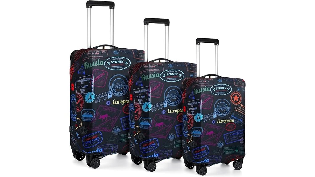 Top Luggage Covers (Protective Cases) for Travel Safety 10 sherr 3 pack washable cover