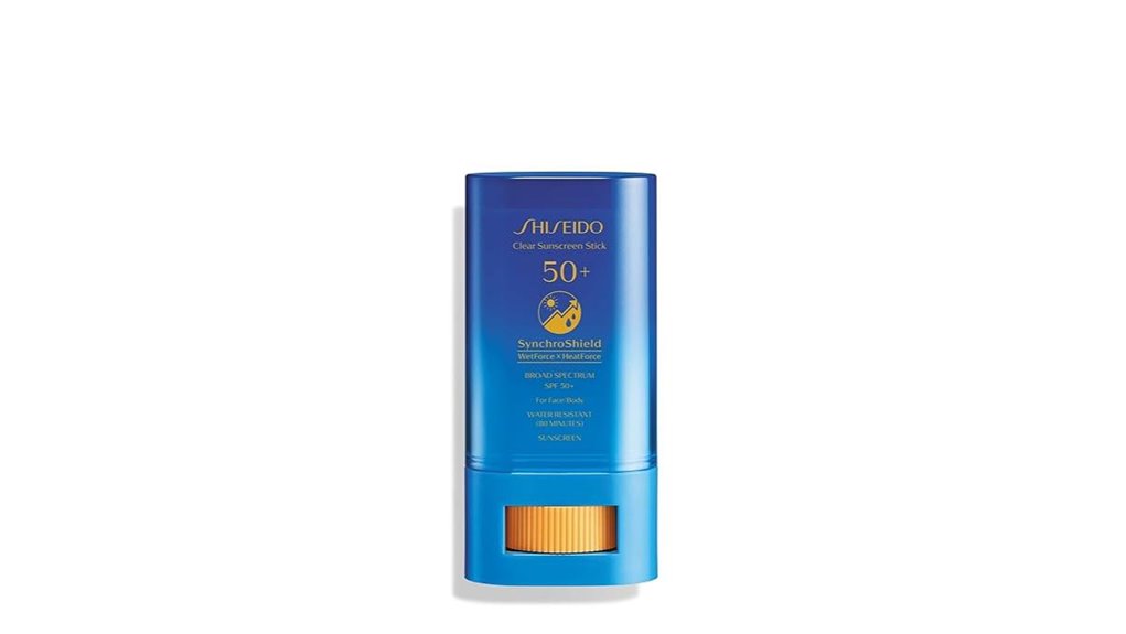 The Best Sunscreen Sticks for On-the-Go Reapplication 15 shiseido clear spf50 stick