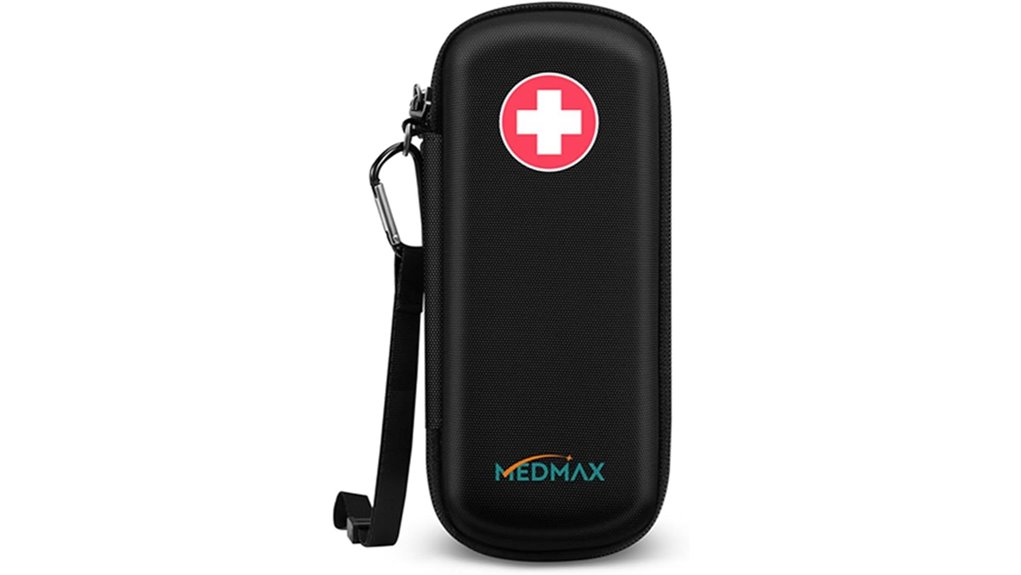 shock absorbing dual epipen case