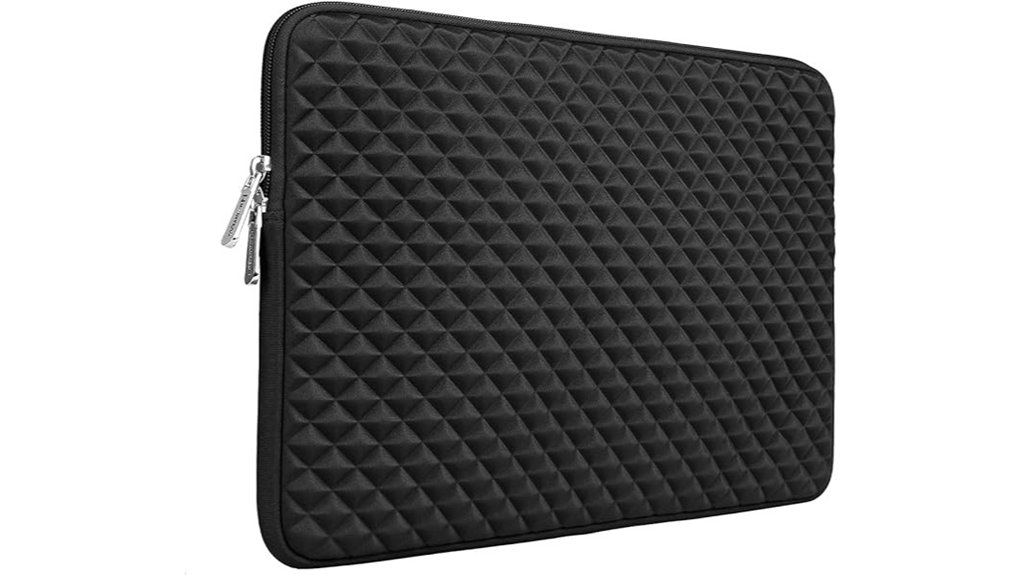 Top Lightweight Laptop Sleeves (Shock Protection) for Travel 14 shock resistant rainyear black sleeve