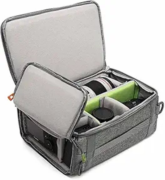 Camera Cube Inserts for Tote Bags That Convert Anything 3 shockproof dual opening camera backpack