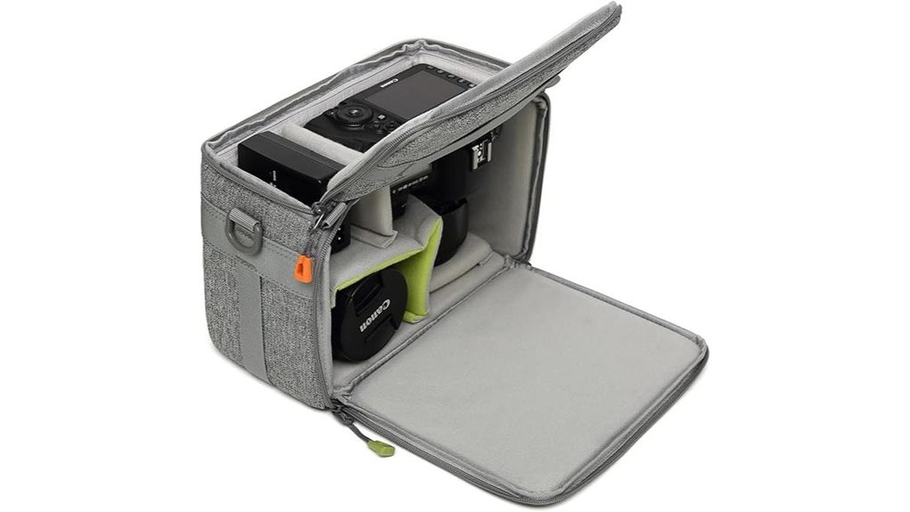 Camera Cube Inserts for Tote Bags That Convert Anything 5 shockproof dual opening lens bag