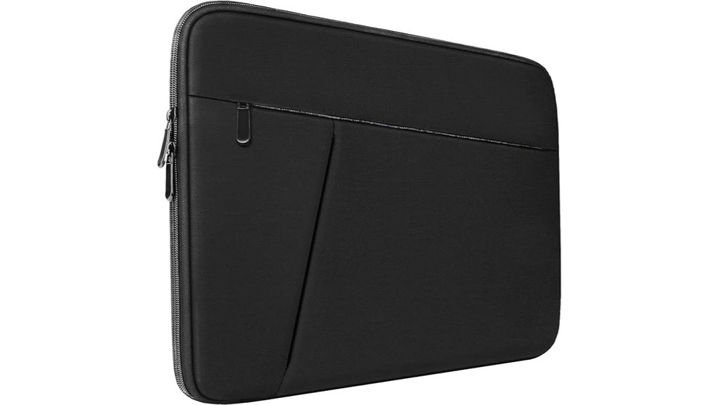 Top Lightweight Laptop Sleeves (Shock Protection) for Travel 1 shockproof durable front pocket