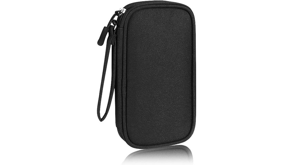 Top Small Pouches for Chargers and Dongles (Labeled Slots) 1 shockproof earphone cable organizer