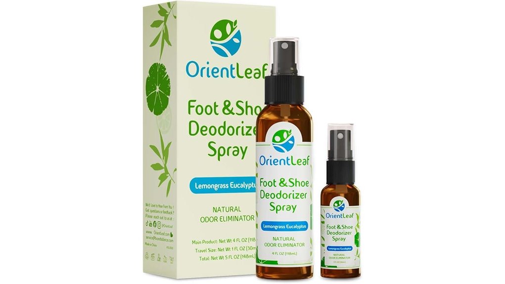Best Travel Shoe Deodorizers: Sprays or Inserts Keep Fresh 7 shoe deodorizer 4oz 1oz lemongrass