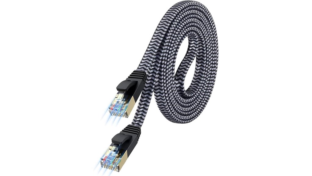 short 1 5ft cat7 ethernet