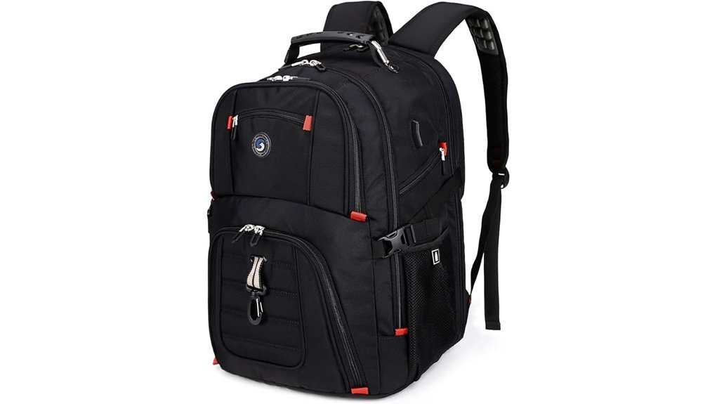 shrradoo 50l usb backpack