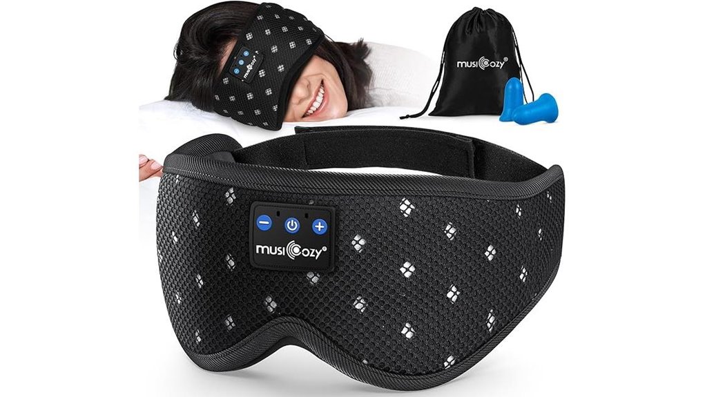 Sleep Earphones for Travel (Flat, Side‑Sleeper Friendly) Quiet 14 side sleep bluetooth music headphones