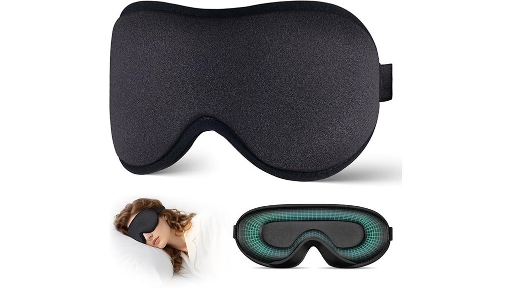 Best Sleep Masks For Plane Naps Without Pressure 5 side sleeper zero pressure blocking