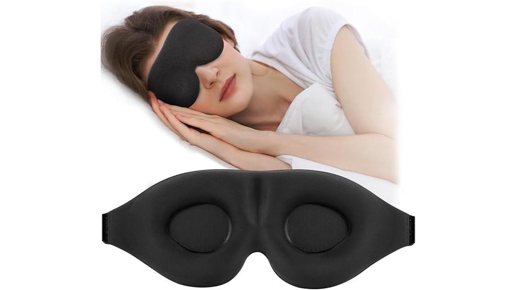 The Best Sleep Masks With Side‑Sleeper Straps for Slumber 14 side sleepers contoured mask